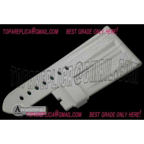 Panerai 24/22 Grey Rubber Strap for 44mm Pams