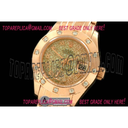 Rolex Masterpiece 2013 12-Diamond Bez RG P-White Graffiti Swiss Eta 2671 Rolex Masterpiece 2013 12-Diamond Bez RG P-White Graffiti Swiss Eta 2671