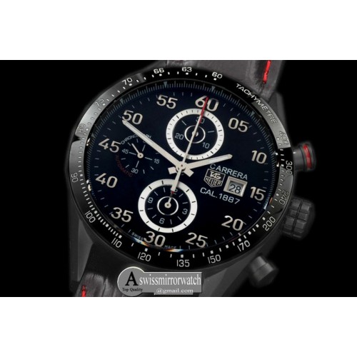 Tag Heuer Carrera 1887 Date Chrono PVD/LE Black A-7750 Tag Heuer Carrera 1887 Date Chrono PVD/LE Black A-7750