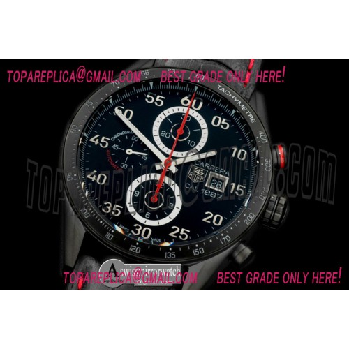 Tag Heuer Carrera 1887 Date Chrono PVD/LE Black A-7750 Tag Heuer Carrera 1887 Date Chrono PVD/LE Black A-7750