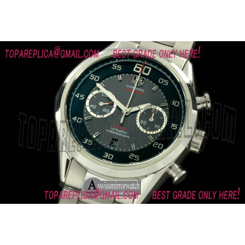 Tag Heuer Carrera 1887 Chrono SS/SS Black/Grey A-7750 Tag Heuer Carrera 1887 Chrono SS/SS Black/Grey A-7750