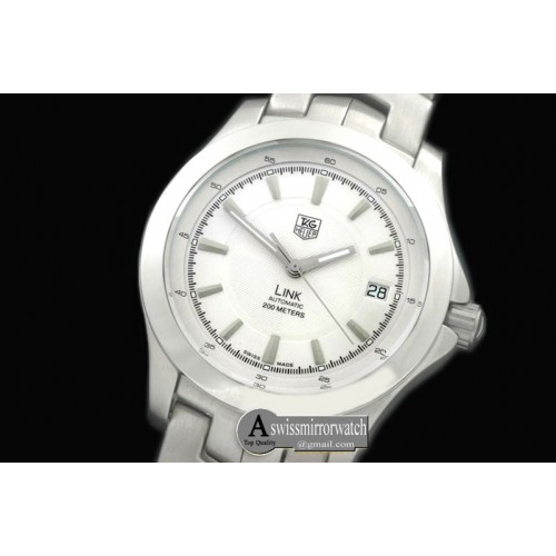 Tag Heuer Link Automatic SS/SS White Asian 2824