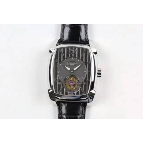 Parmigiani Fleurier Kalpa Grande Tourbillon SS Gray Dial on Black Leather Strap Parmigiani Fleurier Kalpa Grande Tourbillon SS Gray Dial on Black Leather Strap