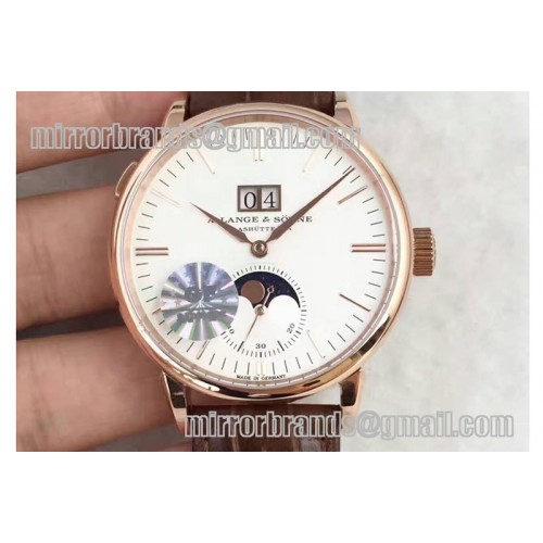 A.Lange & Sohne Saxonia Moon Phase RG/LE Cal384.026