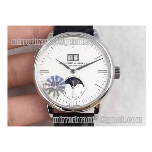 A.Lange & Sohne Saxonia Moon Phase SS/LE Cal384.026