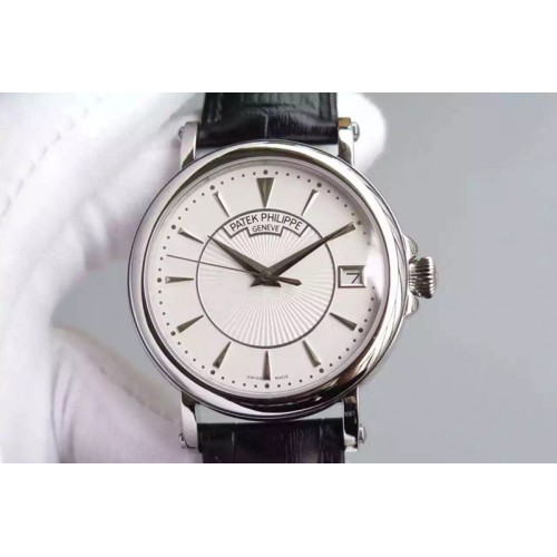 Patek Philippe Calastrava 5227R-001 42MM SS/LE White Dial A324SC