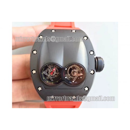 Richard Mille RM053 Pablo MacDonogh Tourbillon PVD/RU Red A2824