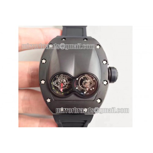 Richard Mille RM053 Pablo MacDonogh Tourbillon PVD/RU Blk A2824 Richard Mille RM053 Pablo MacDonogh Tourbillon PVD/RU Blk A2824