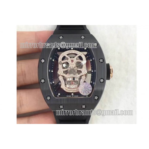 Richard Mille RM052 Diamond Skull Tourb CER/RU MY9015 Mod