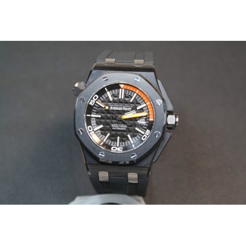 Audemars Piguet Royal Oak Offshore Diver Real Ceramic Noob Best Edition on Rubber Strap A3120