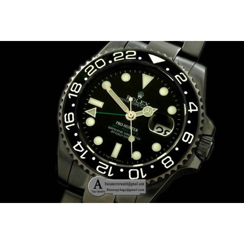 Rolex Pro Hunter GMT PVD PVD Swiss 2836 Replica Watches Rolex Pro Hunter GMT PVD PVD Swiss 2836 Replica Watches