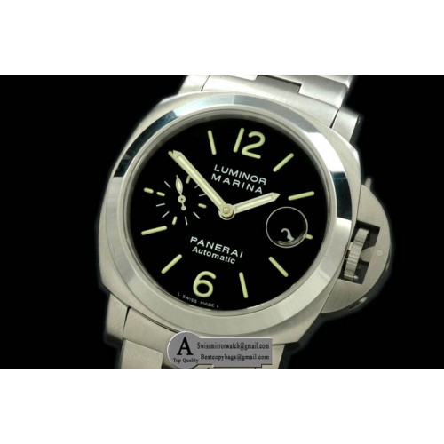 Paneriai Pam 299N Luminor Marina Automatic 44mm SS SS Black A7750 Replica Watches