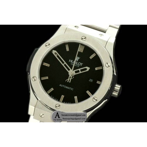 Hublot 511.NX.1170.NX Classic Fusion SS SS Steel Bezel Black Asia 2813 Replica Watches