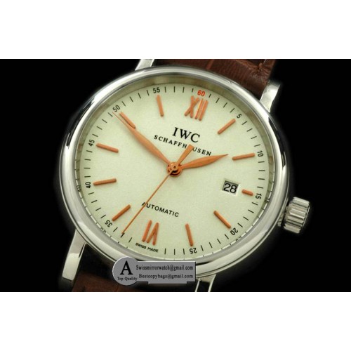 IWC Portofino Automatic SS LE White Asia 2892