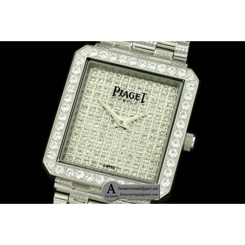 Piaget Limelight Mid SS/Diamond Diamonds Swiss Quartz Replica Watches