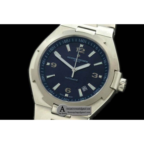 Vacheron Constantin Overseas SS SS Blue Swiss Eta 2836-2 Replica Watches Vacheron Constantin Overseas SS SS Blue Swiss Eta 2836-2 Replica Watches