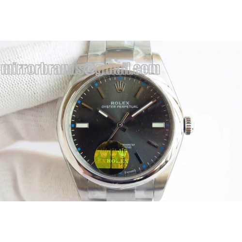 Rolex Osyter Perpetual 114300 SS/SS Dark Rhodium Grey A-2836 Rolex Osyter Perpetual 114300 SS/SS Dark Rhodium Grey A-2836