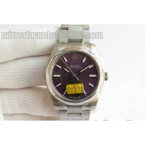 Rolex Osyter Perpetual 114300 SS/SS Grape A-2836 Rolex Osyter Perpetual 114300 SS/SS Grape A-2836