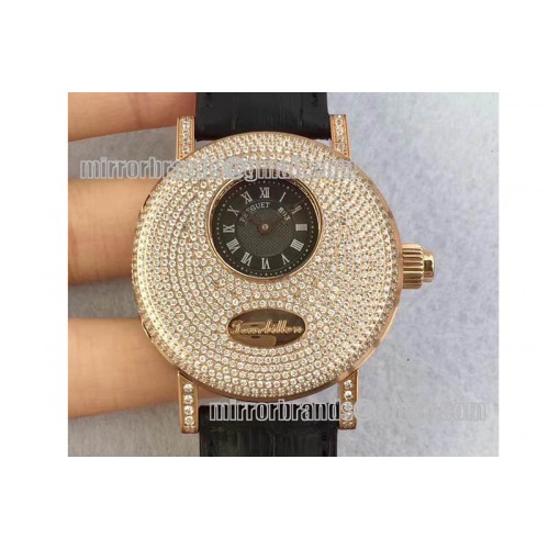 Breguet Classique Complications 1801 Tourbillon RG with Diamond Case Cover