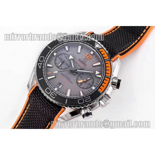 Omega Planet Ocean Master Chronometer Chrono SS OM 1:1 Best Edition Gray Dial A9900