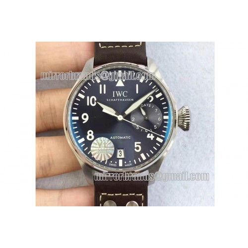 IWC Big Pilot Real PR IW5009 SS YLF Blue Dial White Hand A51111 IWC Big Pilot Real PR IW5009 SS YLF Blue Dial White Hand A51111