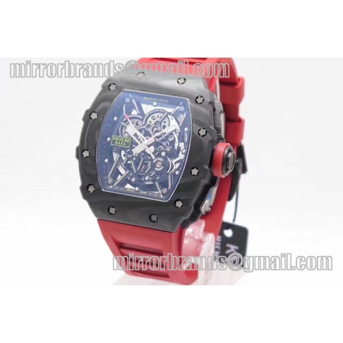 Richard Mille RM035-02 Rafael Nadal Forge Carbon Titanium Case KVF Best Edition Red Richard Mille RM035-02 Rafael Nadal Forge Carbon Titanium Case KVF Best Edition Red