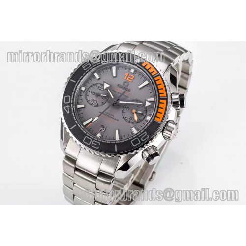 Omega Planet Ocean Master Chronometer Chrono SS  Gray Dial