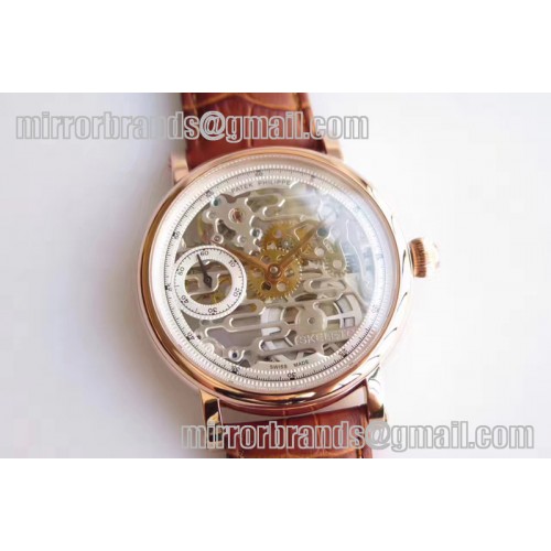 Patek Philippe RG Skeleton White Dail Asian Hand 6497 Patek Philippe RG Skeleton White Dail Asian Hand 6497