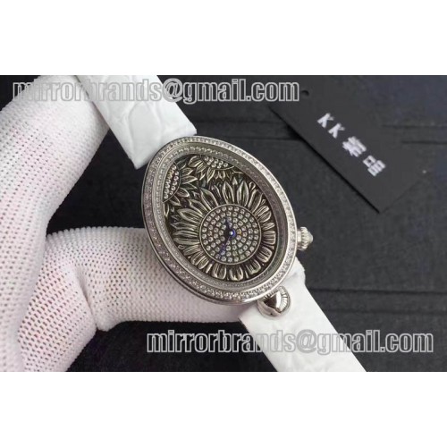 Breguet Reine De Naples Diamond SS and Rose Gold