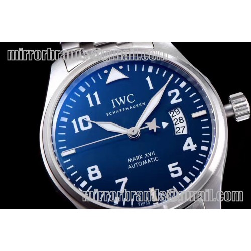 IWC Mark XVII Le Petit Prince V6F 1:1 Best Edition on SS Bracelet A2892 IWC Mark XVII Le Petit Prince V6F 1:1 Best Edition on SS Bracelet A2892