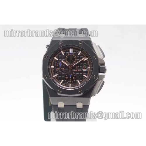 Audemars Piguet Royal Oak Offshore 2017 44mm Real Ceramic Updated Bezel JF 1:1 Best Edition A3126