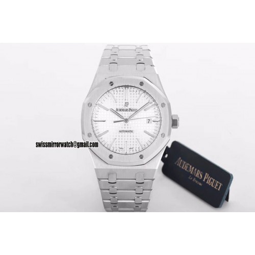 Audemars Piguet 15400 Royal Oak 41mm V2J JF White Dial A3120