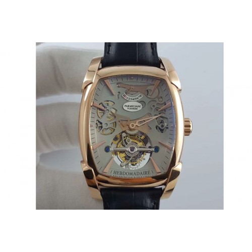 Parmigiani Fleurier Kalpa Grande Tourbillon RG Gray Skeleton Dial Parmigiani Fleurier Kalpa Grande Tourbillon RG Gray Skeleton Dial