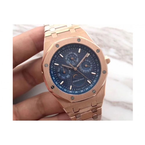 Audemars Piguet Royal Oak 41mm 26574 RG JF 1:1 Best Edition Blue Dial Audemars Piguet Royal Oak 41mm 26574 RG JF 1:1 Best Edition Blue Dial