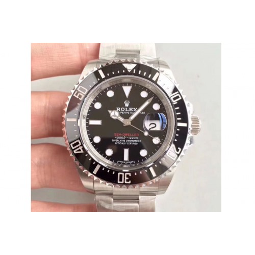 Rolex Sea-Dweller 2017 Baselworld 126600 904L SS Case A2824
