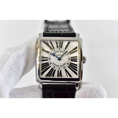 Franck Muller Master Square SS Ladies GF 1:1 Best Edition White Textured Dial Swiss Quartz Franck Muller Master Square SS Ladies GF 1:1 Best Edition White Textured Dial Swiss Quartz