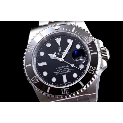 Rolex Submariner 116610 LN Black Ceramic 1:1 ARF A2824