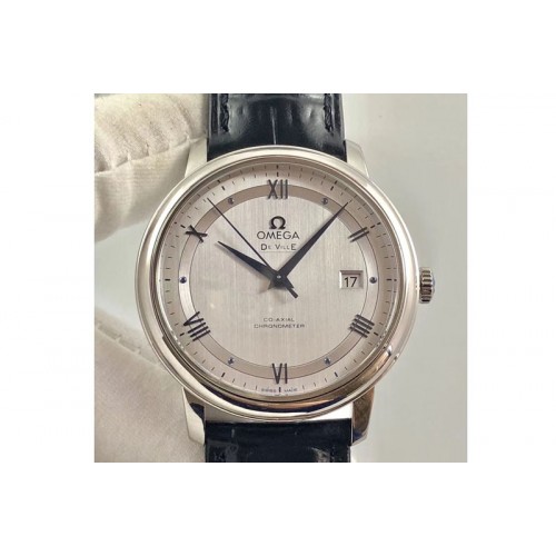 Omega De Ville SS MKF 1:1 Best Edition White Dial A2824