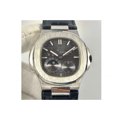 Patek Philippe Nautilus 5724G Moonphase SS/LE Grey Dial