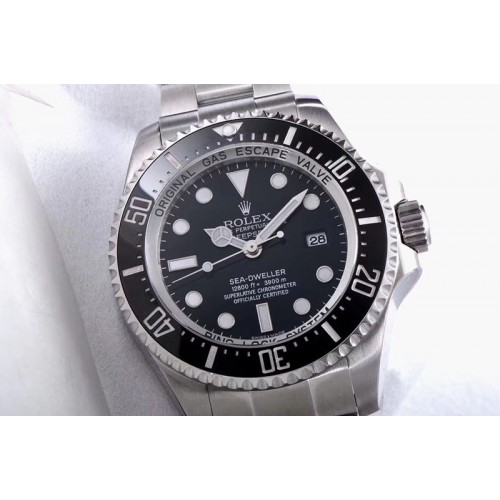 Rolex Sea-Dweller DEEPSEA 116660 Black ARF 1:1 Best Edition 904L SS Case and Bracelet SH3135