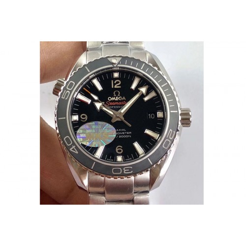 Omega Planet Ocean Professional Ceramic Bezel(Sliver 369) 42mm 1:1 MK Best Edition on SS Bracelet A8500