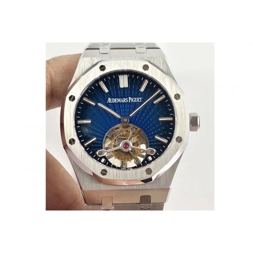 Audemars Piguet AP Royal Oak Tourbillon R8 factory SS/SS Blue Dial Cal.2924 Tourbillon