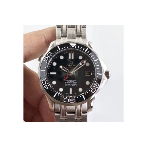 Omega Seamaster 300M Chronometer SS "007" Limited Edition TW 1:1 Best Edition on SS Bracelet M9015