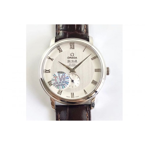 Omega De Ville Prestige Small Second TWF 1:1 Best Edition White Dial MIYOTA 9015