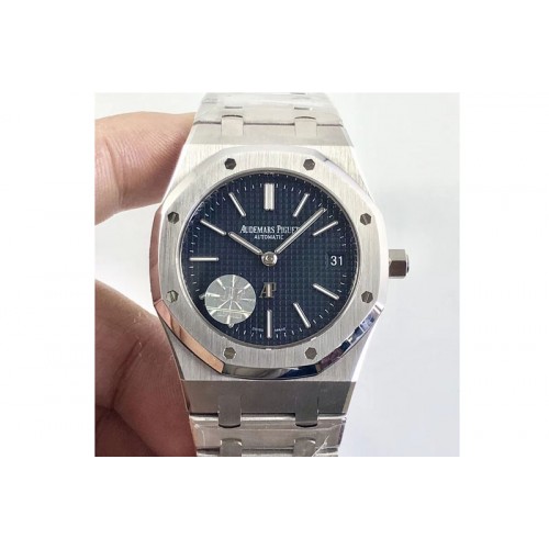 Audemars Piguet Royal Oak 39mm 15202 SS JF 1:1 Best Edition Blue Textured Dial on SS Bracelet A2121