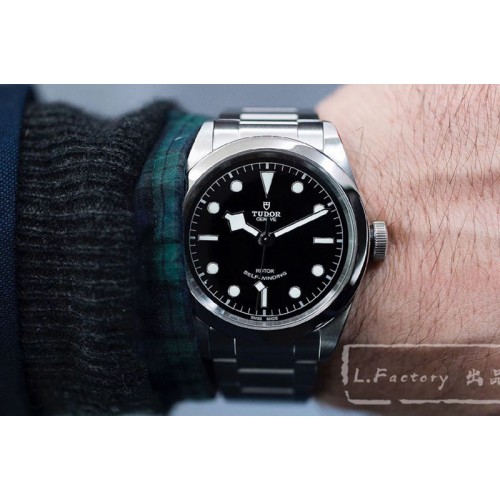 Tudor Black Bay 41mm LF 1:1 Best Edition Black Dial on SS Bracelet A2824 Tudor Black Bay 41mm LF 1:1 Best Edition Black Dial on SS Bracelet A2824