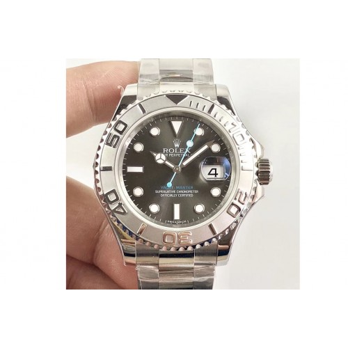Rolex Yacht-Master 116622 ARF 1:1 Best Edition Dark Rhodium Dial on SS Bracelet SH3135 Rolex Yacht-Master 116622 ARF 1:1 Best Edition Dark Rhodium Dial on SS Bracelet SH3135