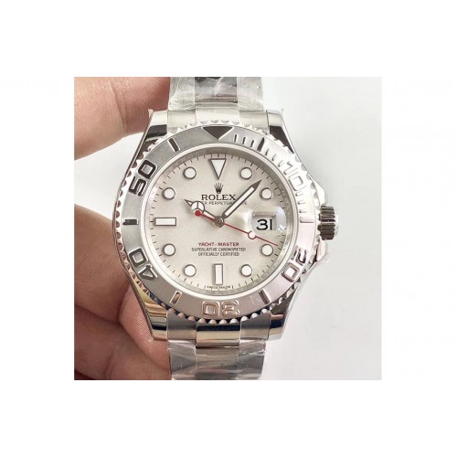 Rolex Yacht-Master 116622 ARF 1:1 Best Edition Silver Dial on SS Bracelet SH3135 Rolex Yacht-Master 116622 ARF 1:1 Best Edition Silver Dial on SS Bracelet SH3135