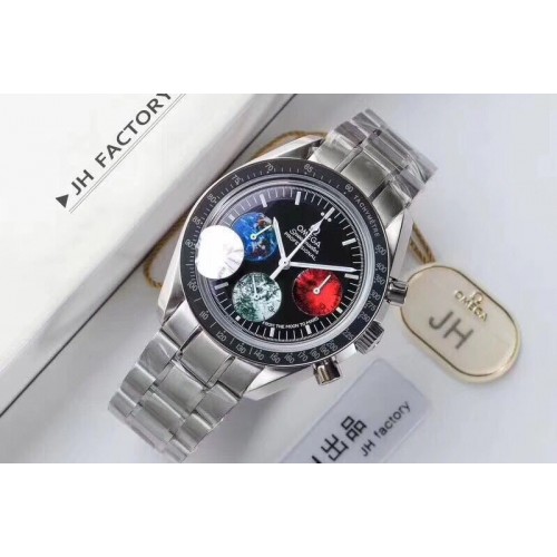 Omega Omega Speedmaster Special Edtion Moon Watch SS Black Dia M-Chronos