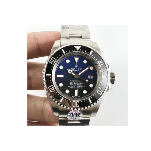 Rolex Sea-Dweller 116660 "D-BLUE" ARF 1:1 Best Edition 904L SS Case and Bracelet SH3135 V2 Rolex Sea-Dweller 116660 "D-BLUE" ARF 1:1 Best Edition 904L SS Case and Bracelet SH3135 V2